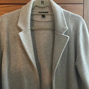 Gray J.Crew Sweater Blazer